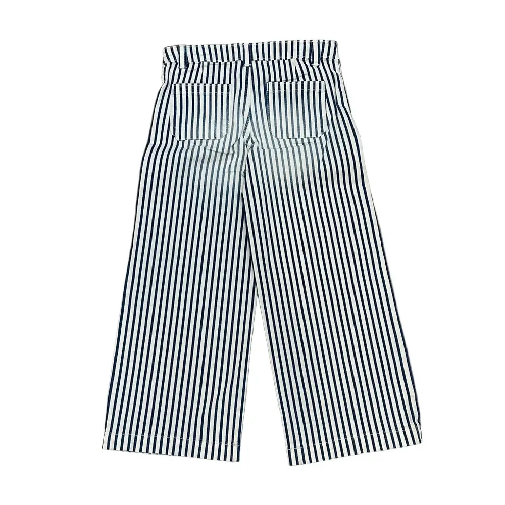 NWT Gymboree Wide Leg Pinstripe Jeans Size 7